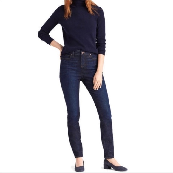 EILEEN FISHER Mid Rise Straight Leg Jeans, 6 - Picture 1 of 6